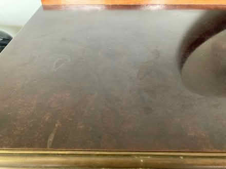 Photo of free Wooden writing desk with drawers (Hampton Hill TW12) #3