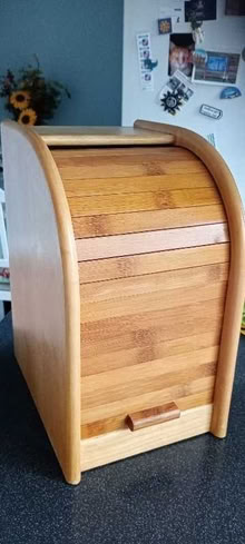 Photo of free Solid Pine Tall Bread Bin (Shiregreen S5) #1