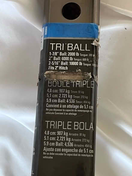 Photo of free Tri-ball hitch (Chadds Ford/Garnet Valley) #3