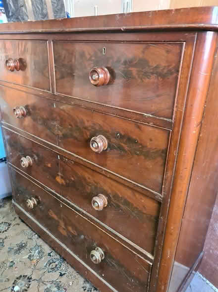 Photo of free Huge Victorian chest of drawers (South Normanton DE55) #2