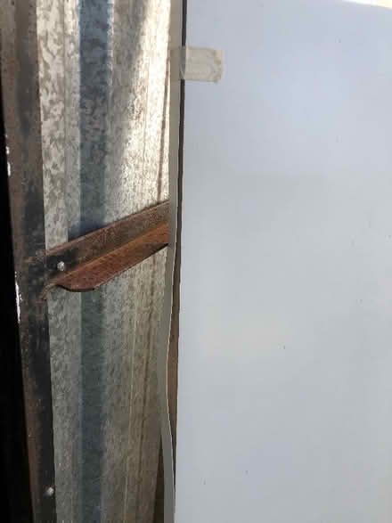 Photo of free IKEA corner desk top & 1 leg 120cm x 120cm (Wallands Park BN7) #2