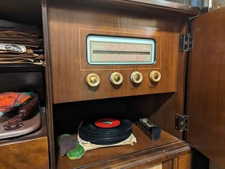 Photo of free Vintage record player radio cabinet (Tricities / lower mainland) #3