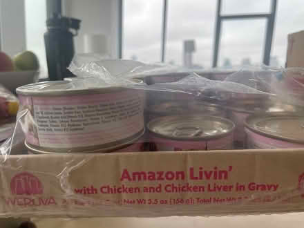 Photo of free 20 cans of cat food (Murray Hill) #1