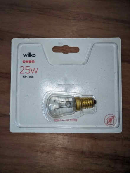 Photo of free 25w E14 oven bulb (Holt Park LS16) #1