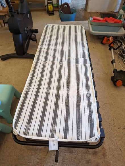 Photo of free Jay-be folding single bed (Plymtree, Norman's Green End) #1