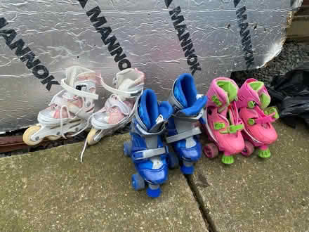 Photo of free Kids roller boots/blades (NG10 (Sandiacre)) #1