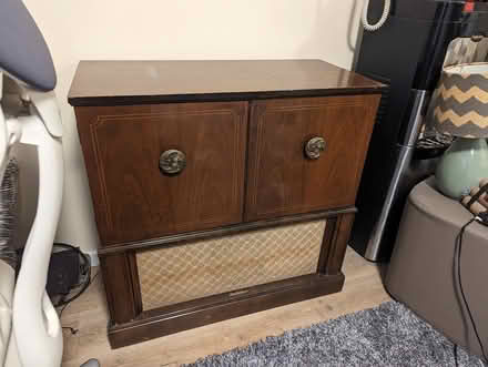 Photo of free Vintage record player radio cabinet (Tricities / lower mainland) #1
