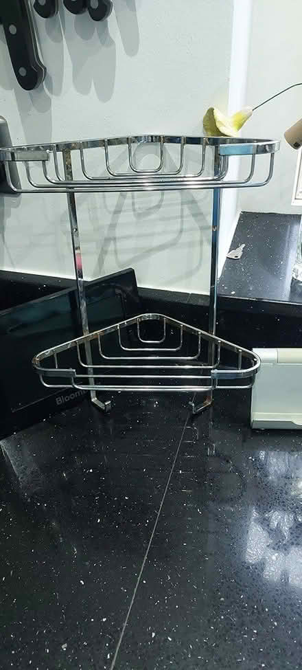 Photo of free Corner shower shelf (Fleetville) #1