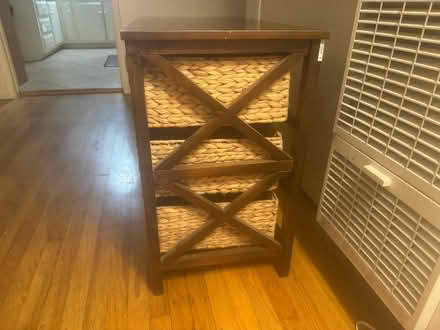 Photo of free Wicker style cabinet (newark) #3