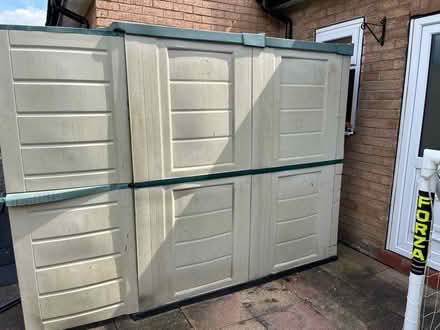 Photo of free Outside plastic storage unit (WA4) #1