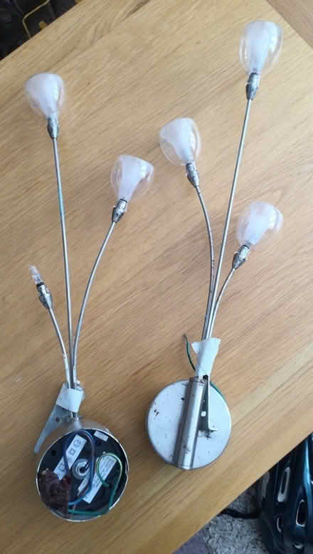 Photo of free 2 x wall lights (Littleover - DE23) #1