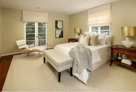 Photo of free Custom queen platform bed/shams (Palo Alto) #1