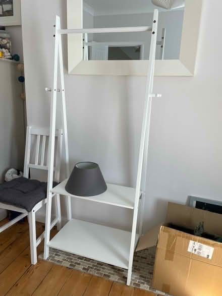 Photo of free White a frame clothes rack (Ladywell SE4) #1