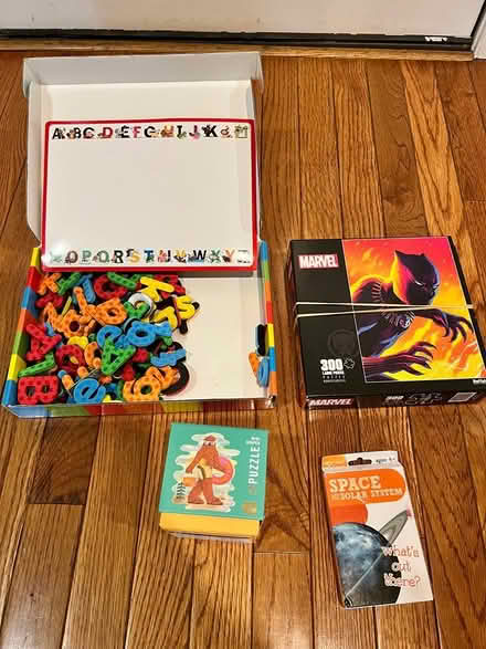 Photo of free Puzzles, magnet letters (16th St. Heights) #1