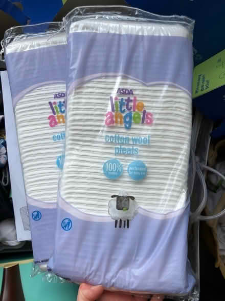 Photo of free Cotton wool pleats (2 packs) (Norwich NR2) #1
