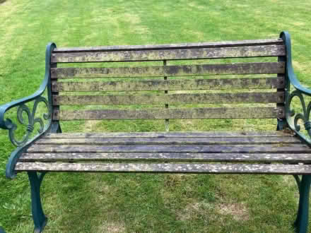 Photo of free Cast iron bench set (Leckhampton) #2