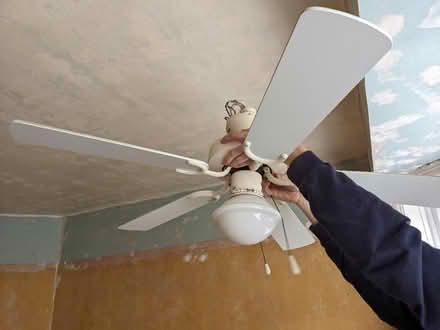 Photo of free Retro ceiling fan and light (BA2) #1