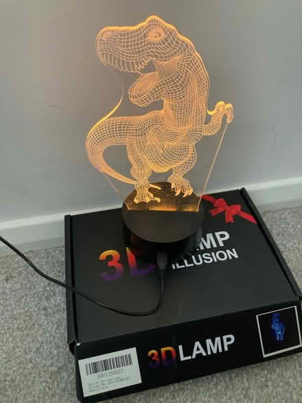 Photo of free Dino lamp (Ringwood) #2