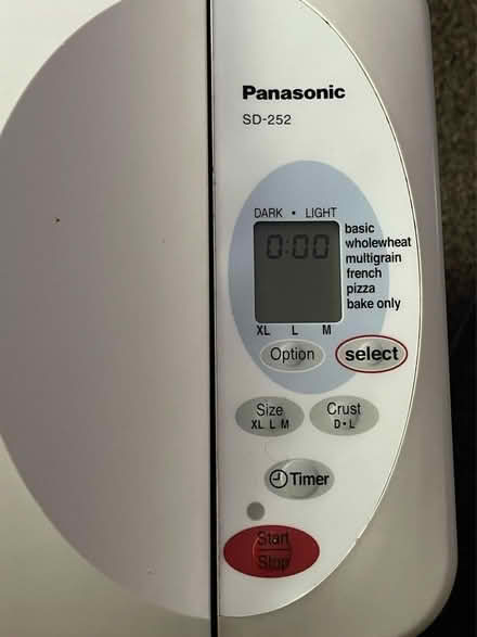 Photo of free Panasonic bread maker (Tameside SK14) #2