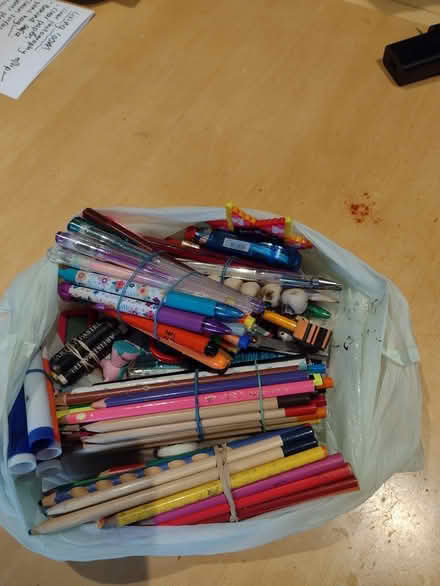 Photo of free Colouring pencils/pens/stationery (Lewes (near Prison)) #1