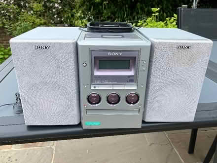 Photo of free Sony radio,CD, and tape player (Sheet GU32) #1