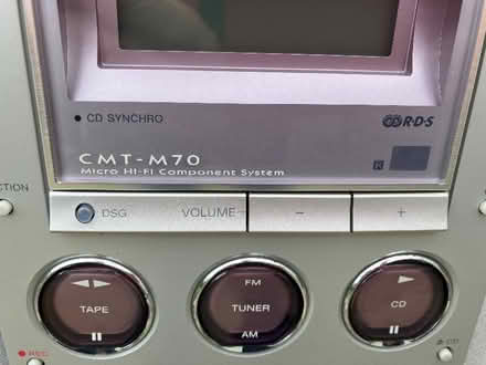Photo of free Sony radio,CD, and tape player (Sheet GU32) #2