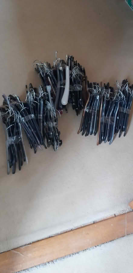 Photo of free Large selection of clothes hangers (Hitchin SG4) #1