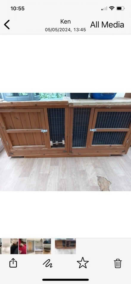 Photo of free Rabbit hutch (Tonbridge) #1