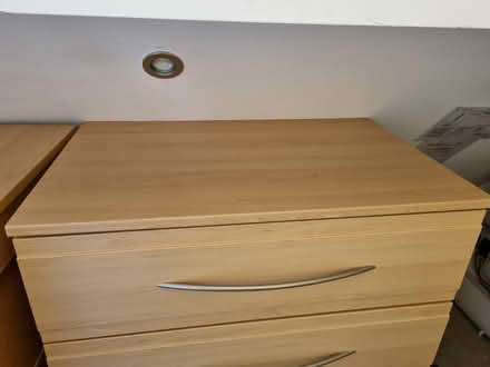 Photo of free 2 chests of drawers & bedside table (S18) #2
