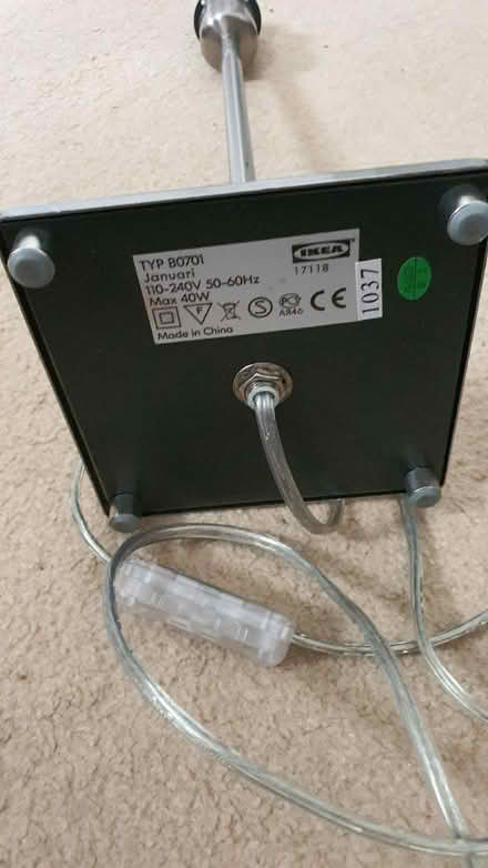 Photo of free Ikea lamp (thornton heath) #2