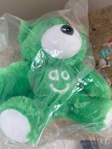 Photo of free AO branded green teddy x4 (Denham UB9) #1