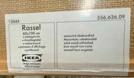 Photo of free IKEA unused noticeboard 60cm x 100cm (Tunbridge Wells S. TN2) #4