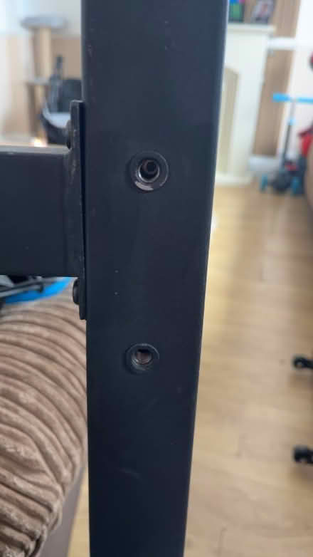 Photo of free Kingsize metal / fabric headboard (Filwood Ward BS4) #2