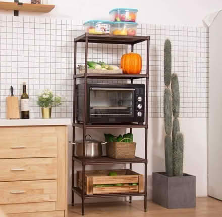Photo of free tall metal shelves (liverpool 1) #1