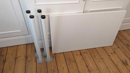 Photo of free Ikea small white desk/table (SE23) #1