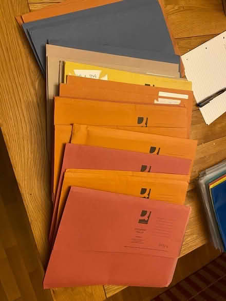 Photo of free Stationery - folders, crystalfiles (Hinton Martell, Wimborne) #3