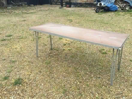 Photo of free Aluminium trestle table folds down (luton LU3) #3