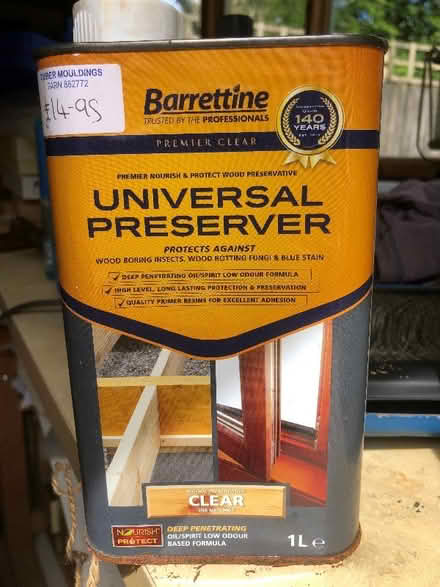 Photo of free Wood Preserver (DA4) #1