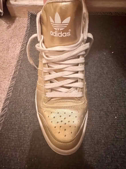 Photo of free Gold Adidas wedge trainers size 7 (Camberwell SE5) #2