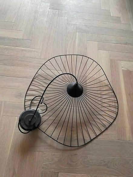 Photo of free Black metal ceiling pendant (Hackney Wick) #2