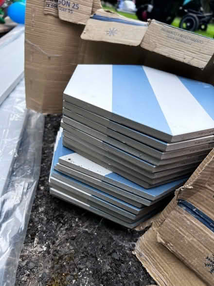 Photo of free Hexagone tiles (Stockport SK7) #2