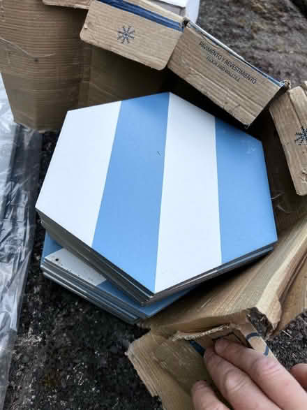 Photo of free Hexagone tiles (Stockport SK7) #1