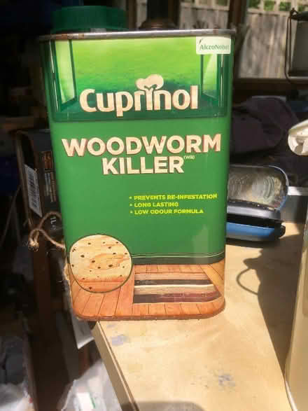 Photo of free Woodworm Killer (DA4) #1