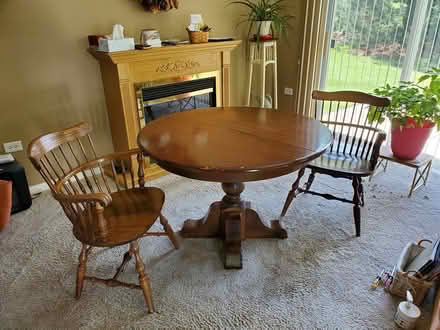 Photo of free dining room table (Fox River Shores, Island Lake) #1
