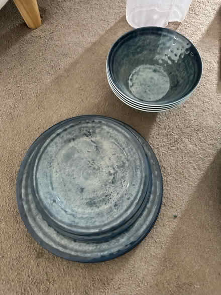 Photo of free Plastic plates bowls (Twickenham Centre) #1