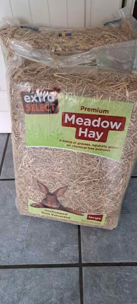 Photo of free 2 bags of meadow hay (Warwick CV34) #1