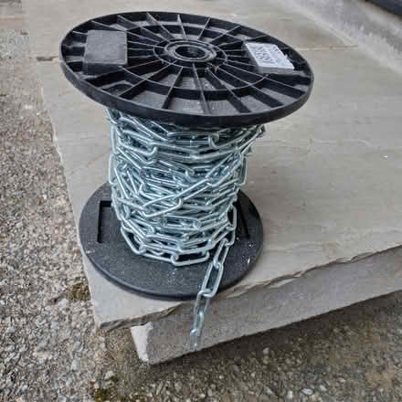 Photo of free 40mm x 16mm link size welded BZP chain (Brookhouse LA2) #1
