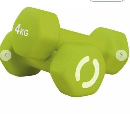 Photo of 4kg vinyl weights (Friern Barnet, N11) #1