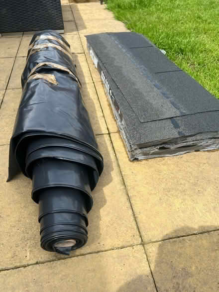Photo of free Roof Shingles and Plastic Sheet (Bassaleg) #2