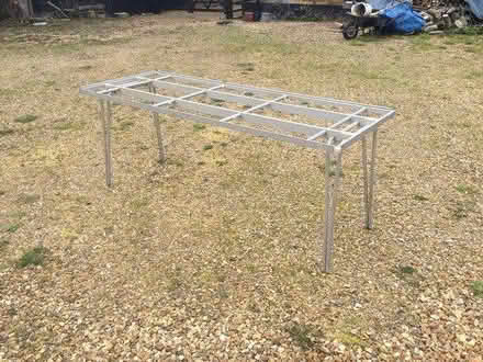 Photo of free Aluminium trestle table folds down (luton LU3) #1